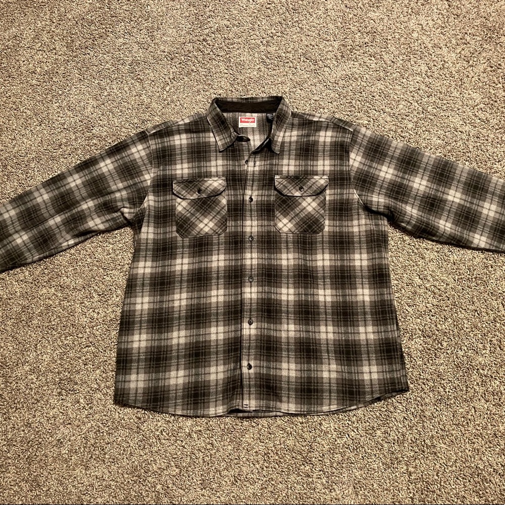 Mens Wrangler Flannel